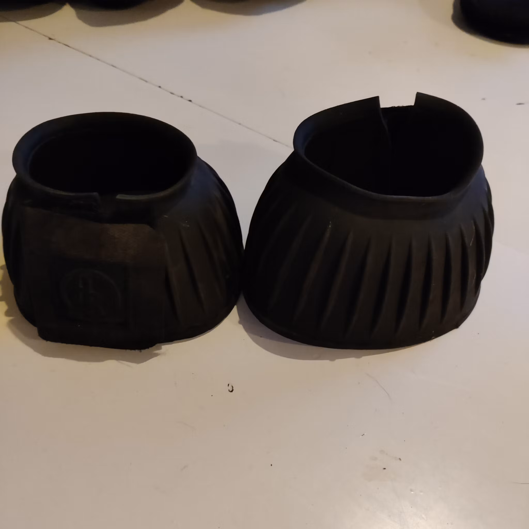 Svarta gummiboots Hansbo LARGE