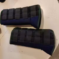 4 st blå transportskydd