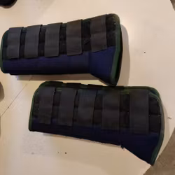 4 st blå transportskydd