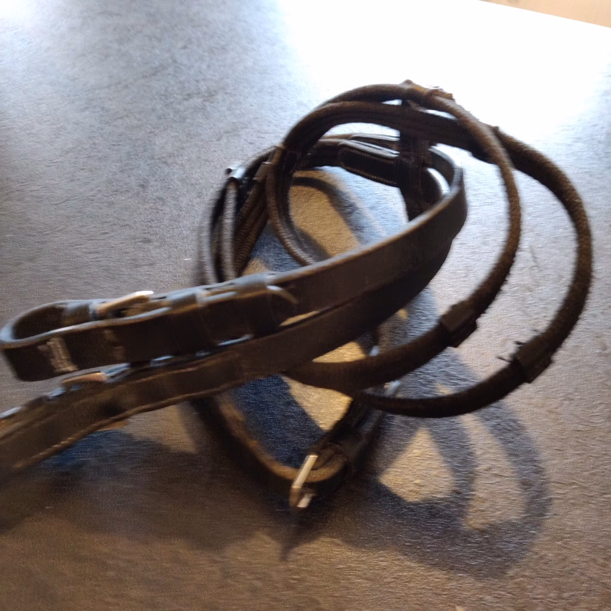 Svarta vävtyglar SHETLAND