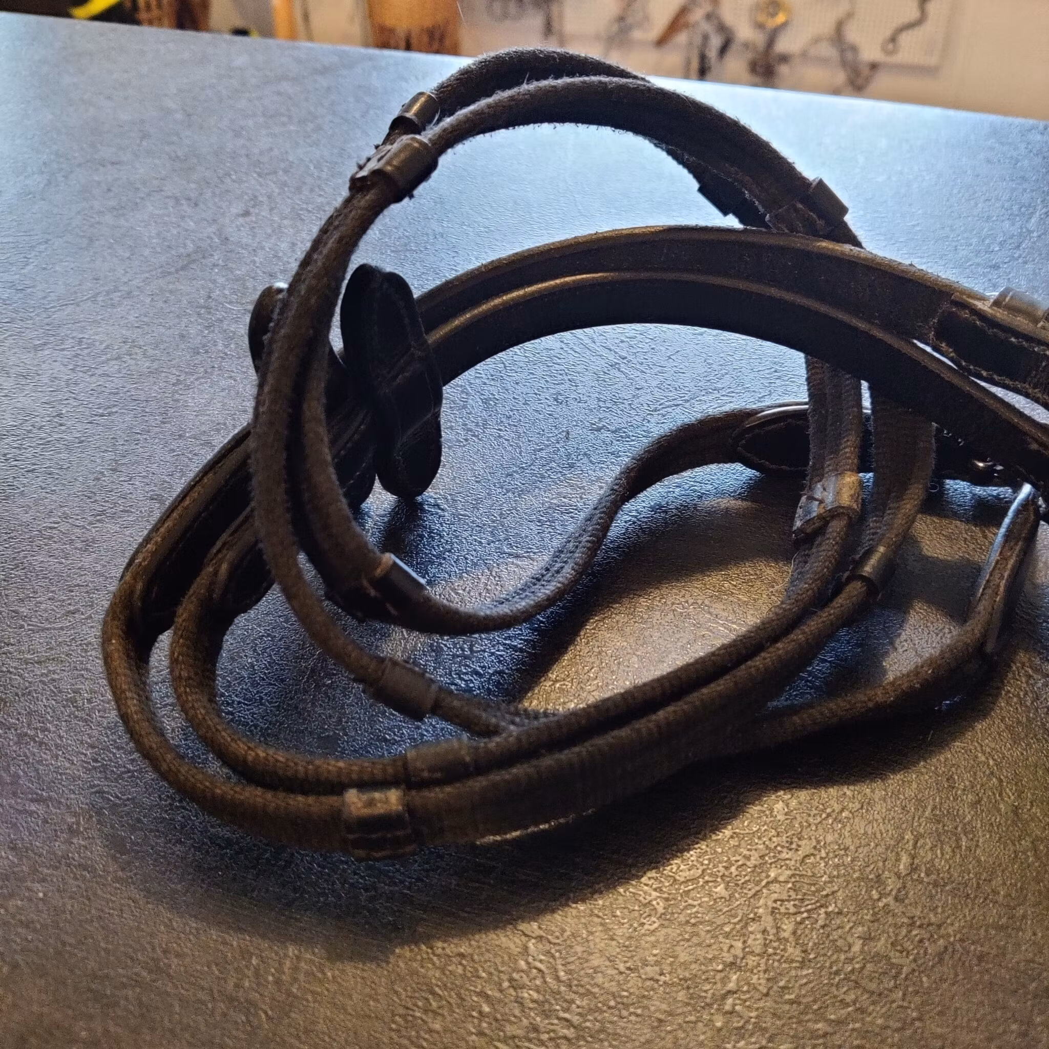 Svarta vävtyglar SHETLAND