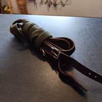 Tömmar i tyg och läder 7 m