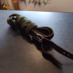 Tömmar i tyg och läder 7 m