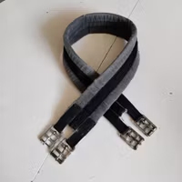 Grå sadelgjord 115 cm