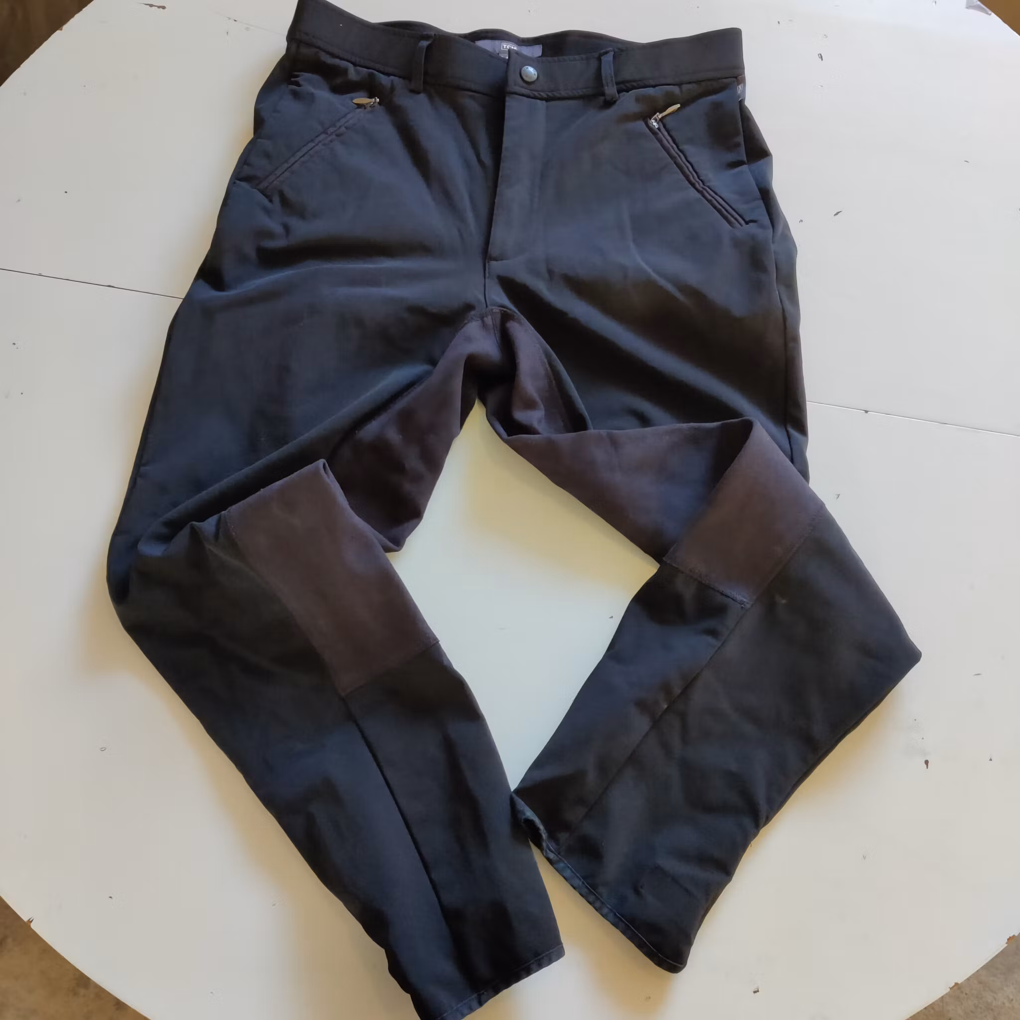 Svarta helskodda ridbyxor 42/44 TCM