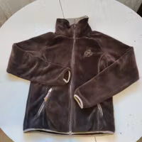 Brun fleecejacka Jacson MEDIUM