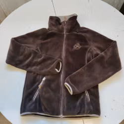 Brun fleecejacka Jacson MEDIUM