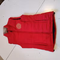 Röd väst  HV Polo SMALL