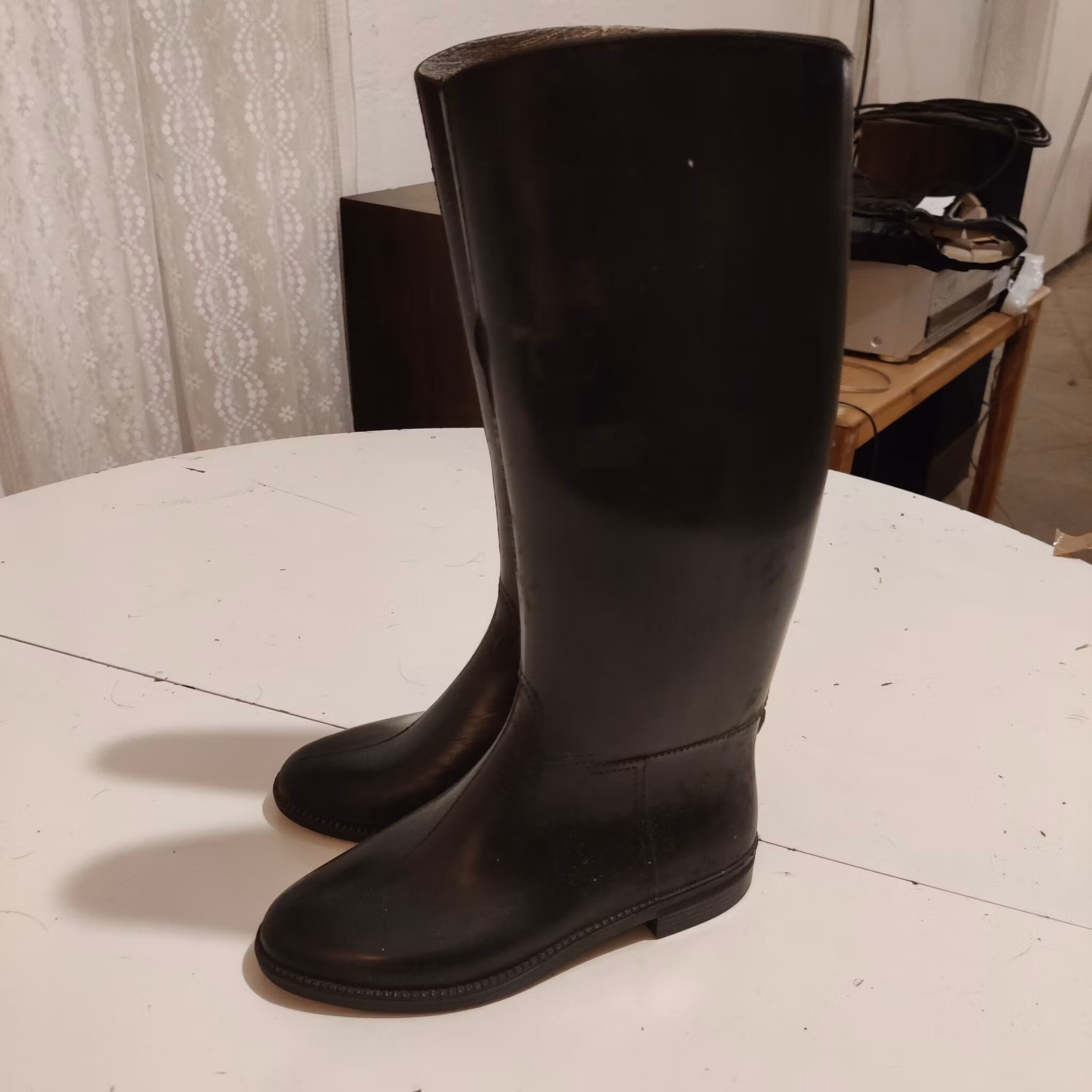 Gummiridstövlar strl 34