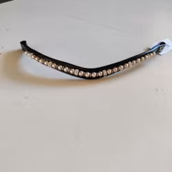 Svart pannband med bling Fairfield COB