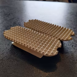 Vita stigbygelplattor