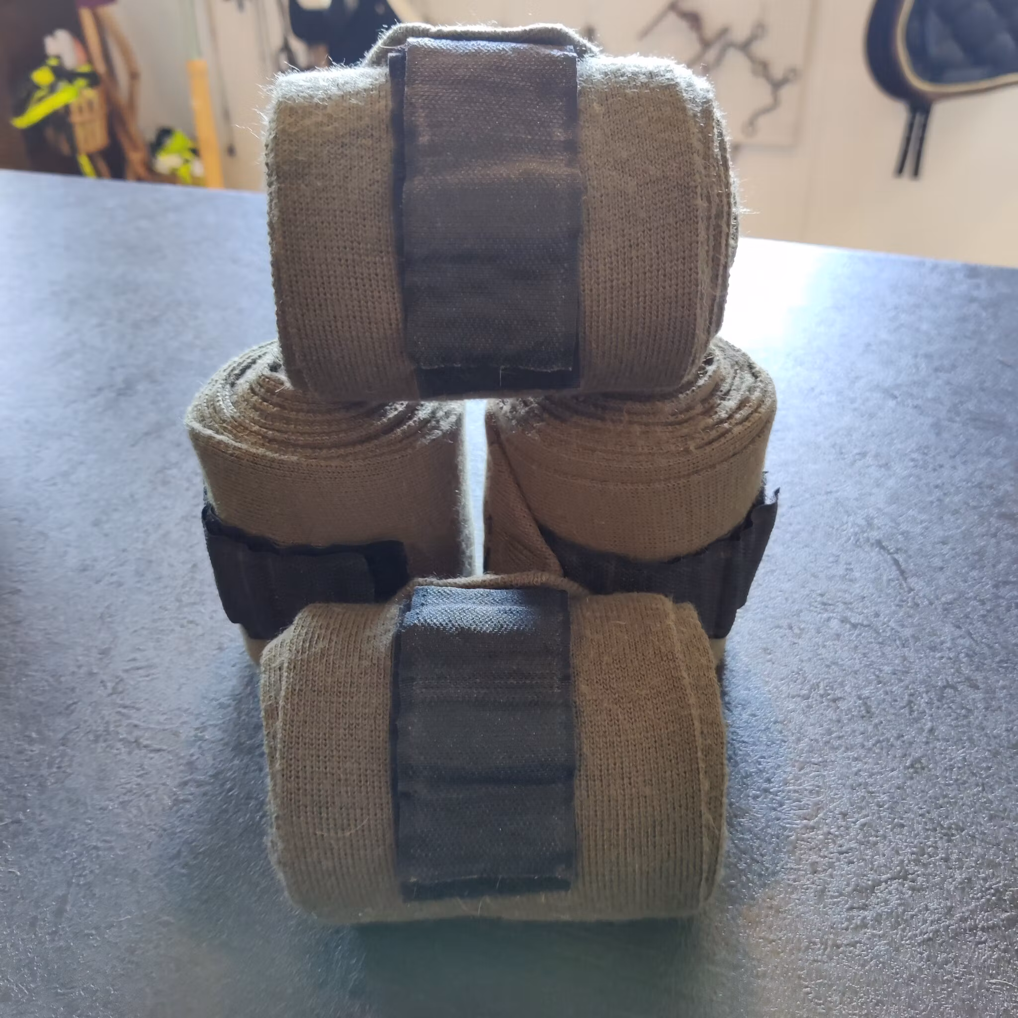 4 st gröna akryllindor