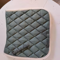 Ljusgrönt dressyrschabrak FULL