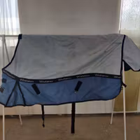 Blått regntäcke John Whitaker 125 cm