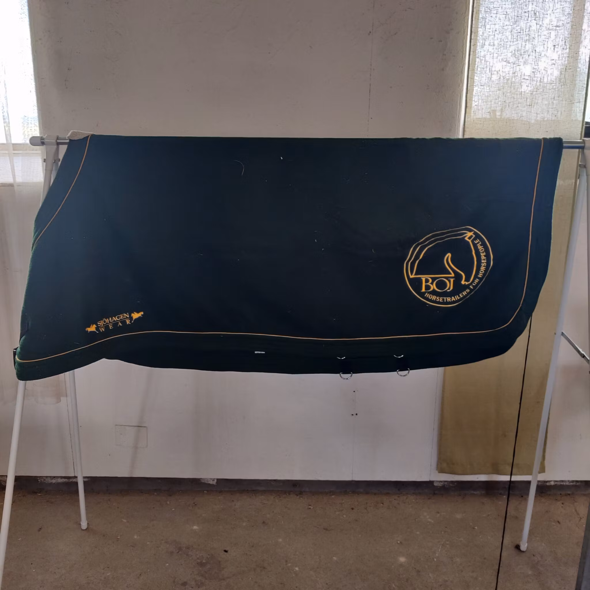 Grönt fleecetäcke 125 cm Sjöhagen Wear