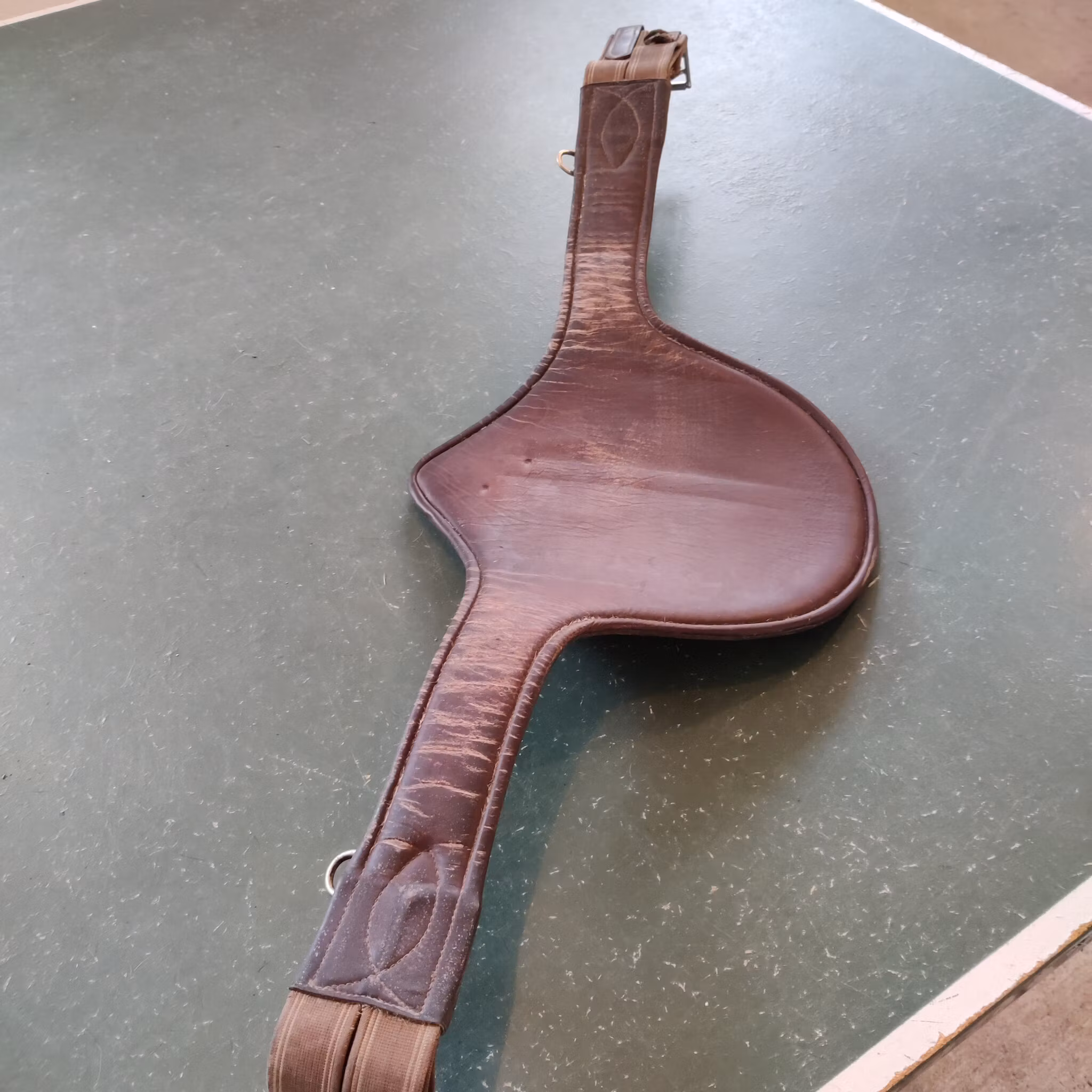 Brun magplattegjord 120 cm