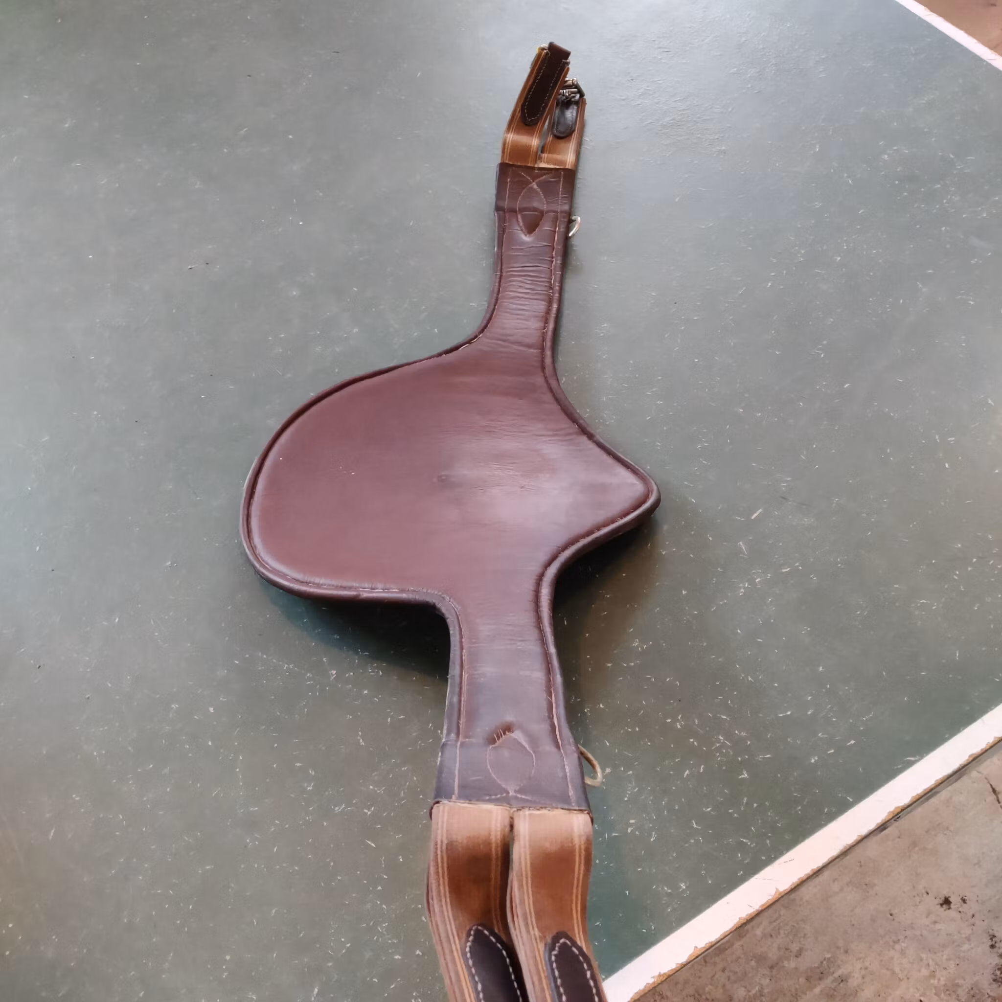 Brun magplattegjord 120 cm