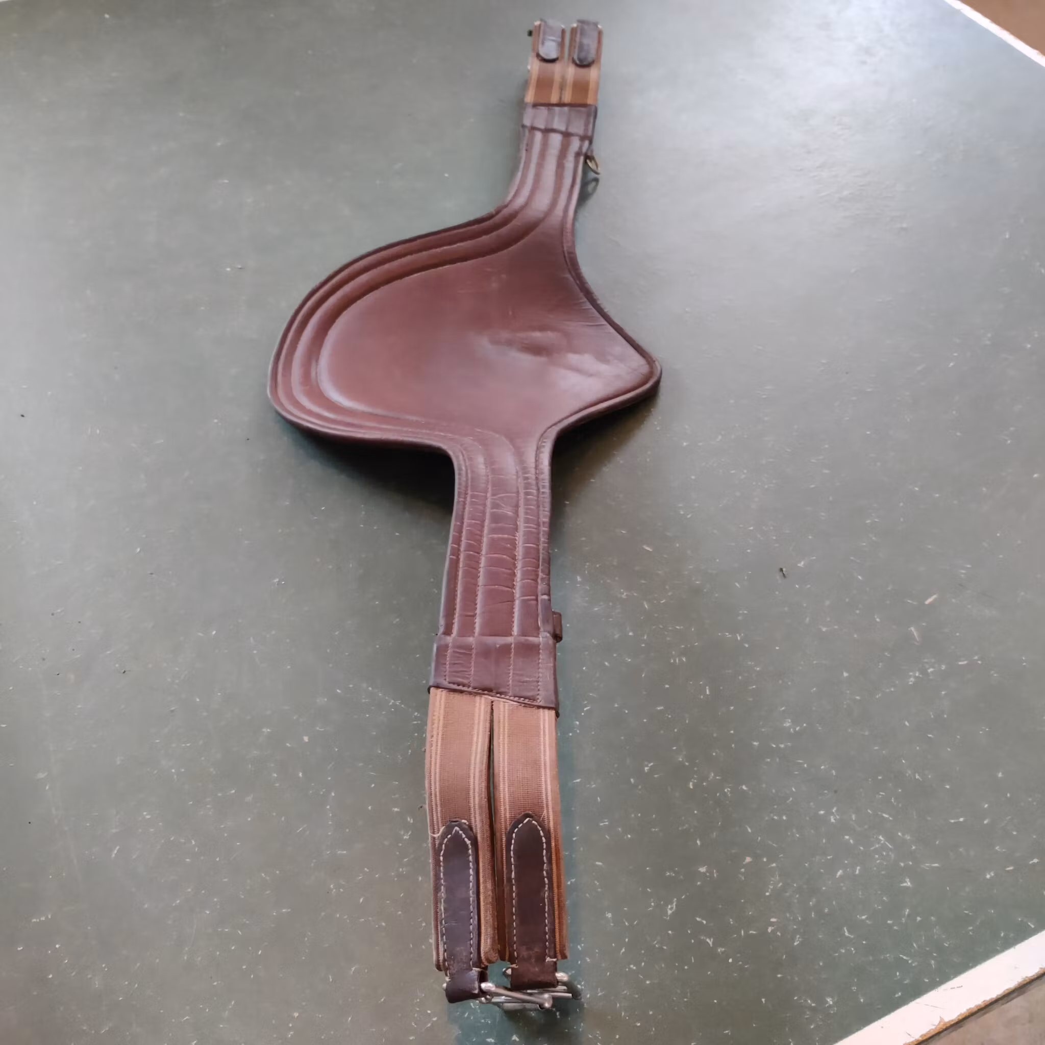 Brun magplattegjord 120 cm