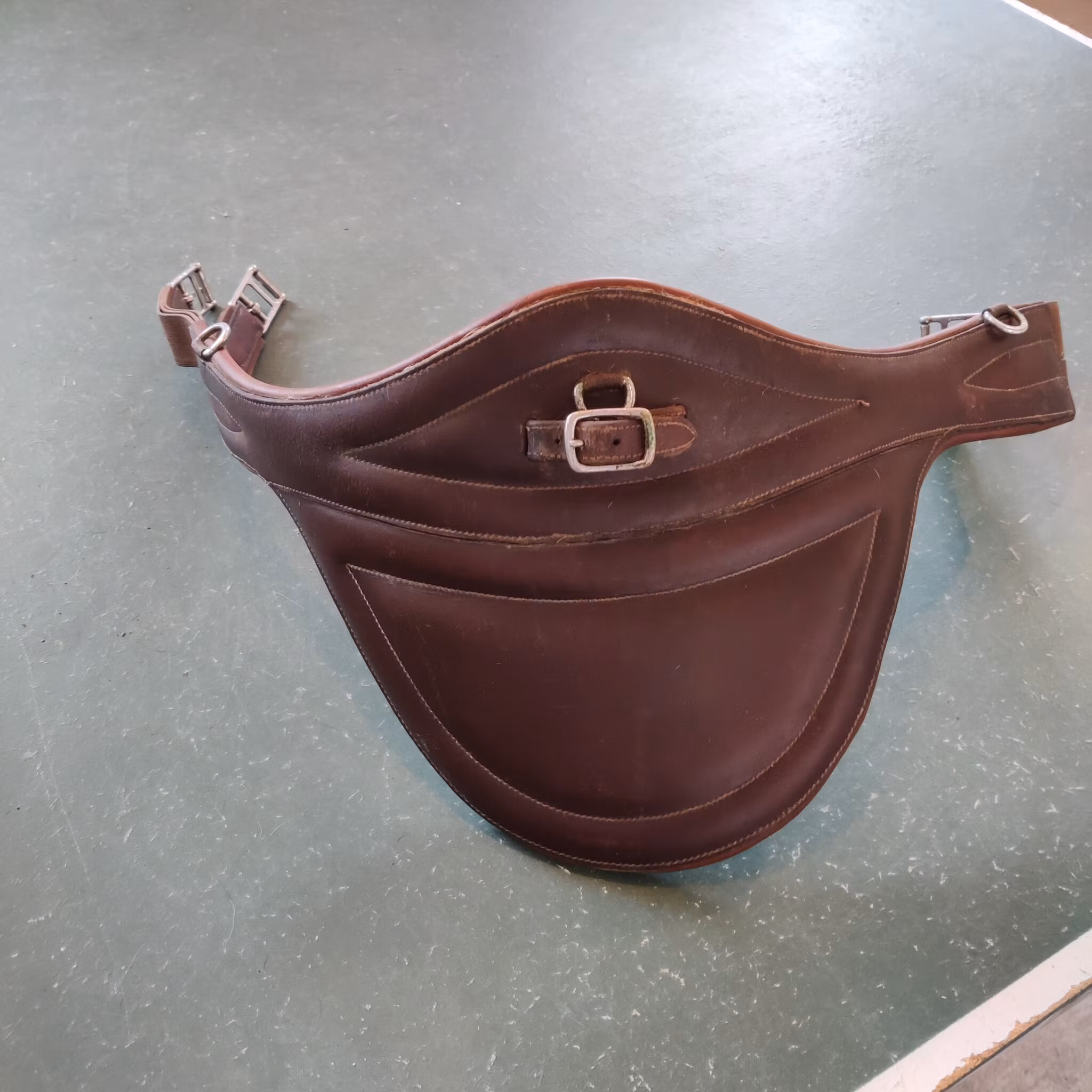 Brun magplattegjord 110 cm
