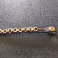 Brunt pannband Schockemöhle 38 cm