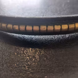 Pannband med klincher 38 cm