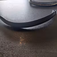 Svart pannband 41 cm John Whitaker