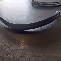 Svart pannband 41 cm John Whitaker