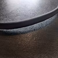 Brunt pannband 37 cm