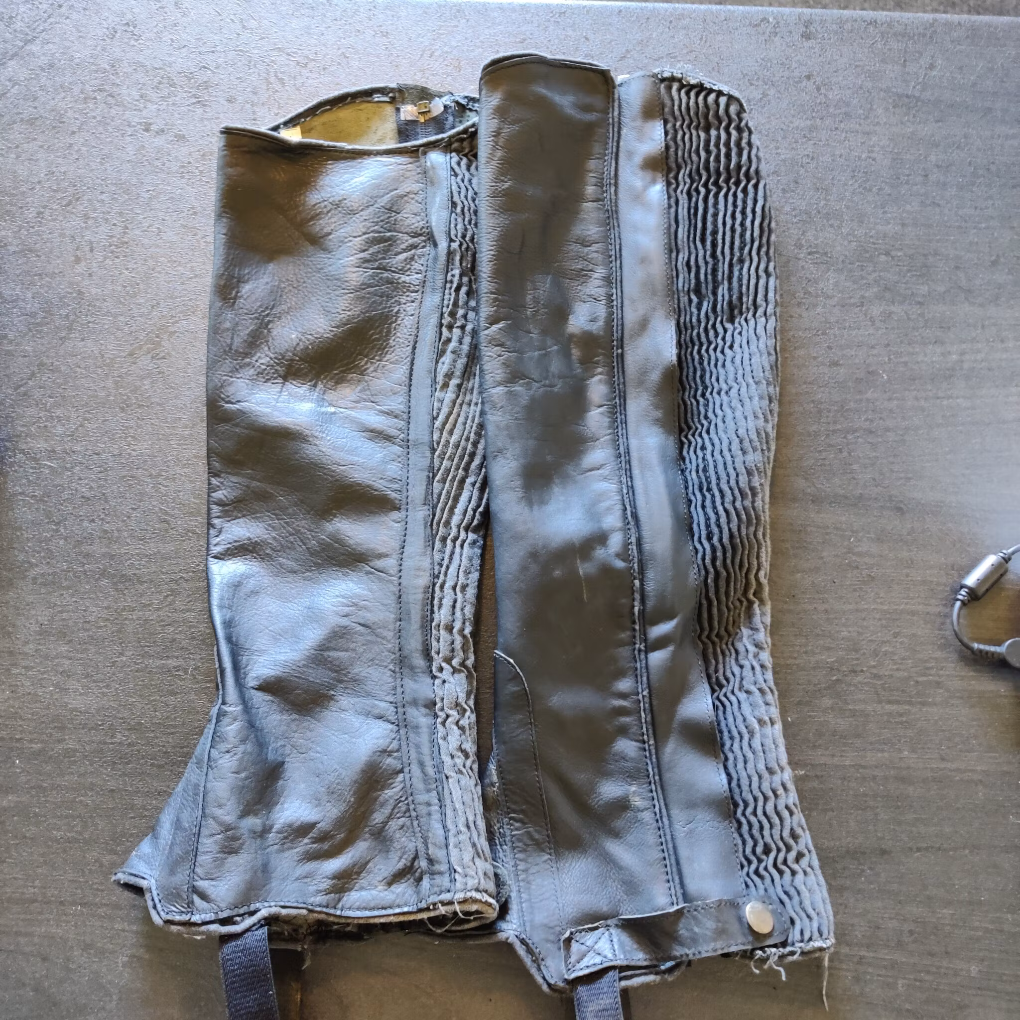 Svarta shortchaps LARGE