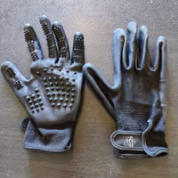 Svarta handskar med noppror CRW XL