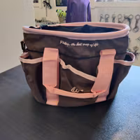Brun/rosa ryktväska