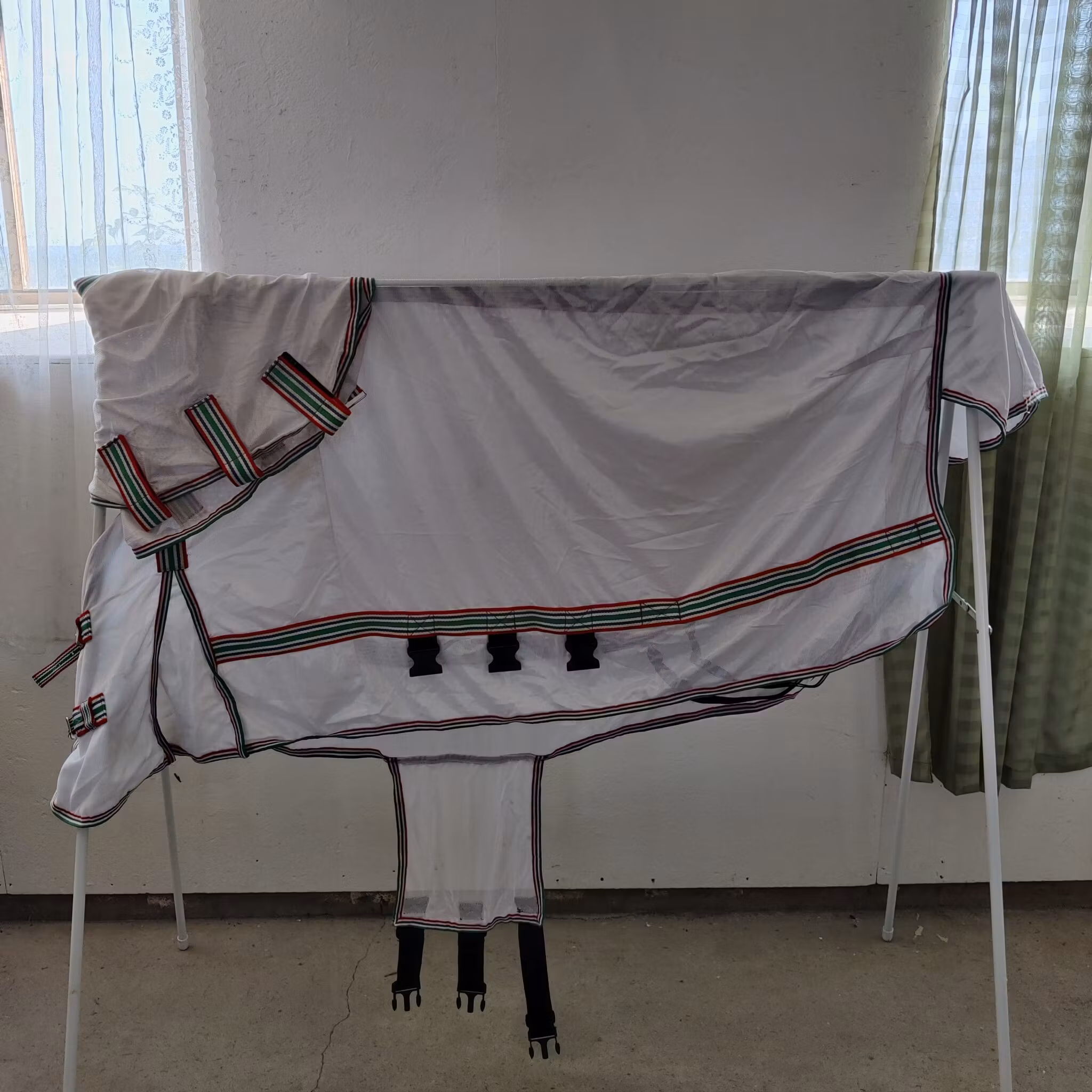 Flugtäcke med fast hals 125 cm