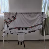 Flugtäcke med fast hals 125 cm