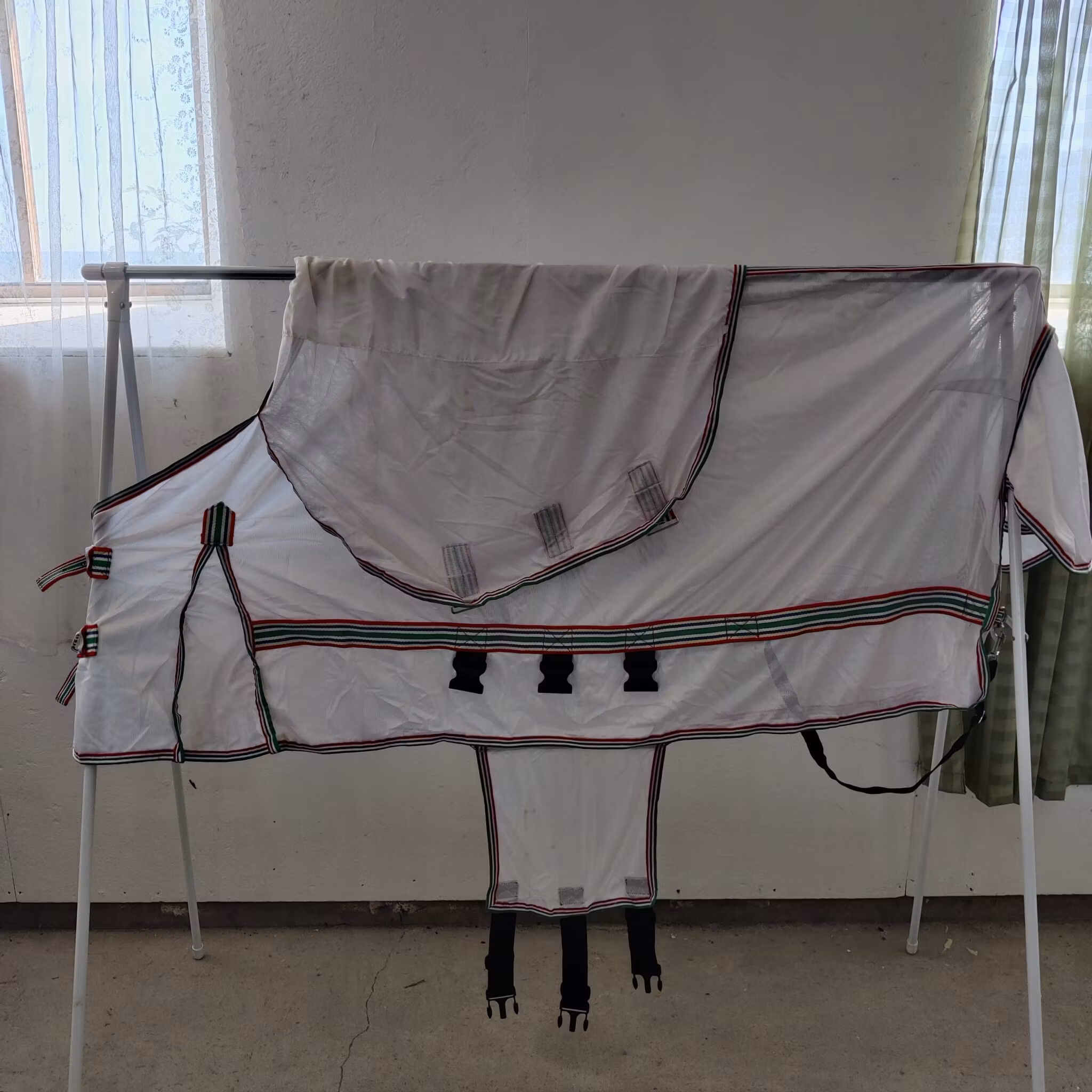 Flugtäcke med fast hals 125 cm