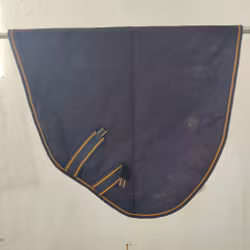 Blått vintertäcke med löstagbar hals 115 cm ca 200 g Fairfield