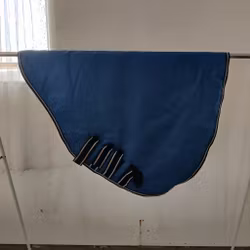 Blått vintertäcke med löstagbar hals 115 cm ca 250 g Fairfield