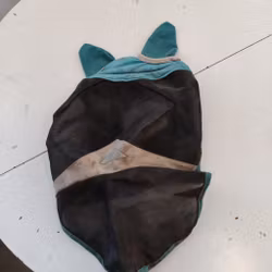 Blå flughuva med noslapp Shires PONNY