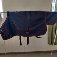 Blått vintertäcke 85 cm ca 300 g