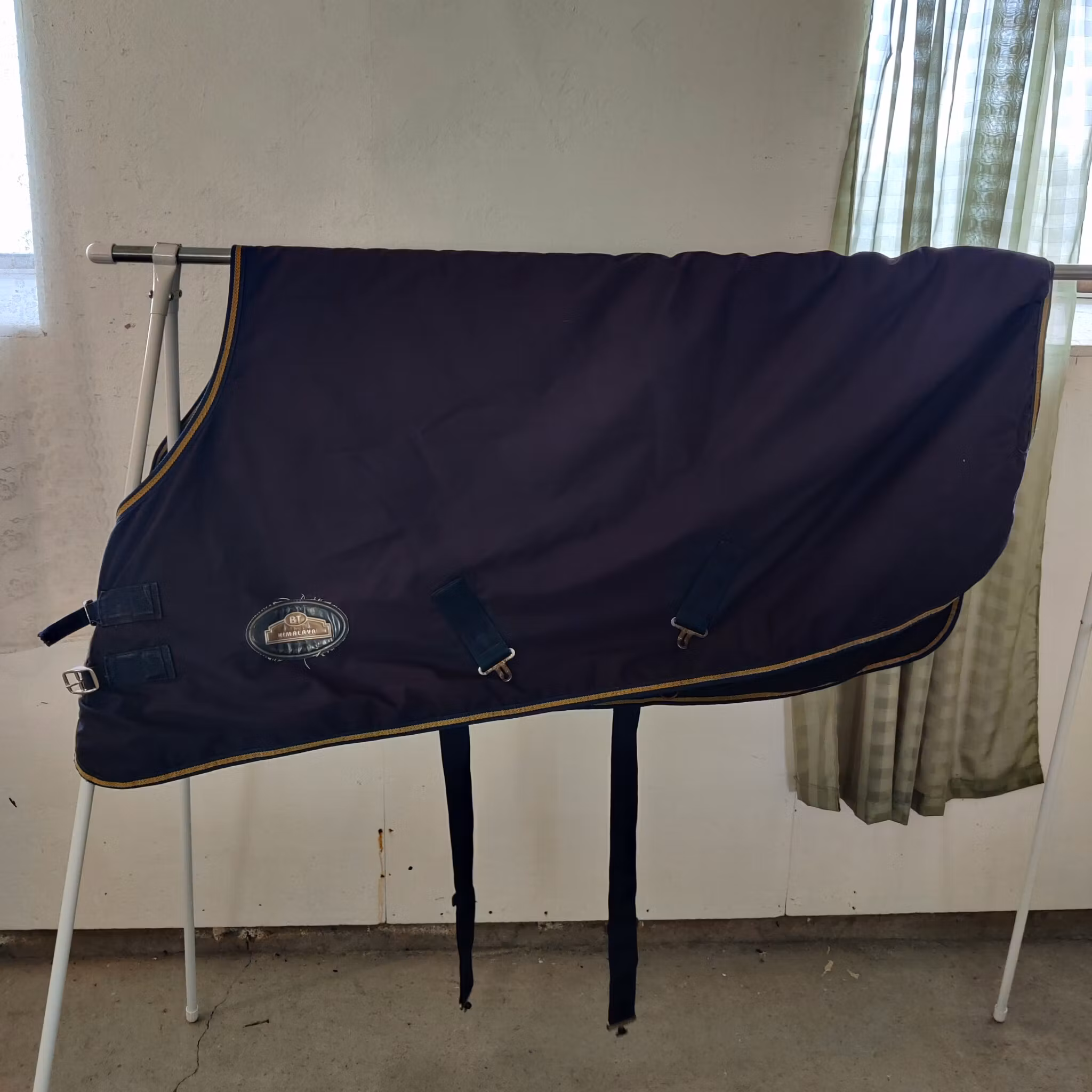 Blått vintertäcke 105 cm ca 200 g Himalaya