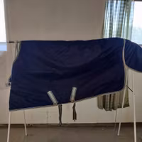 Blått vintertäcke 115 cm 300 g Bucas Freedom