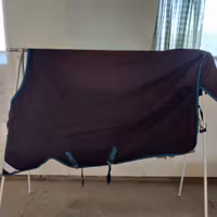 Blått regntäcke 125 cm 100 g Amigo Bravo 12