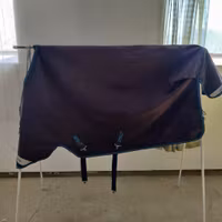 Blått regntäcke 130 cm 100 g Amigo Bravo 12
