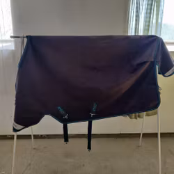 Blått regntäcke 130 cm 100 g Amigo Bravo 12