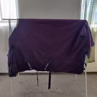 Vinrött vintertäcke 135 cm ca 300 g Three Crown
