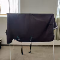 Blått regntäcke 160 cm ca 100 g Amigo Bravo 12
