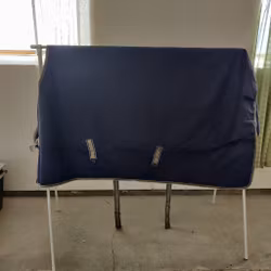 Blått regntäcke 165 cm ca 150 g Bucas Freedom
