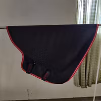 Grått halstäcke Amigo 130 cm 150 g