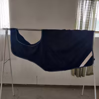 Svart ridtäcke med fleecefoder Horseware LARGE