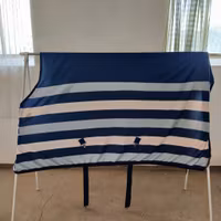Blårandigt coolertäcke 165 cm Rambo