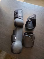 Svarta senskydd & bakskydd Equiguard SMALL